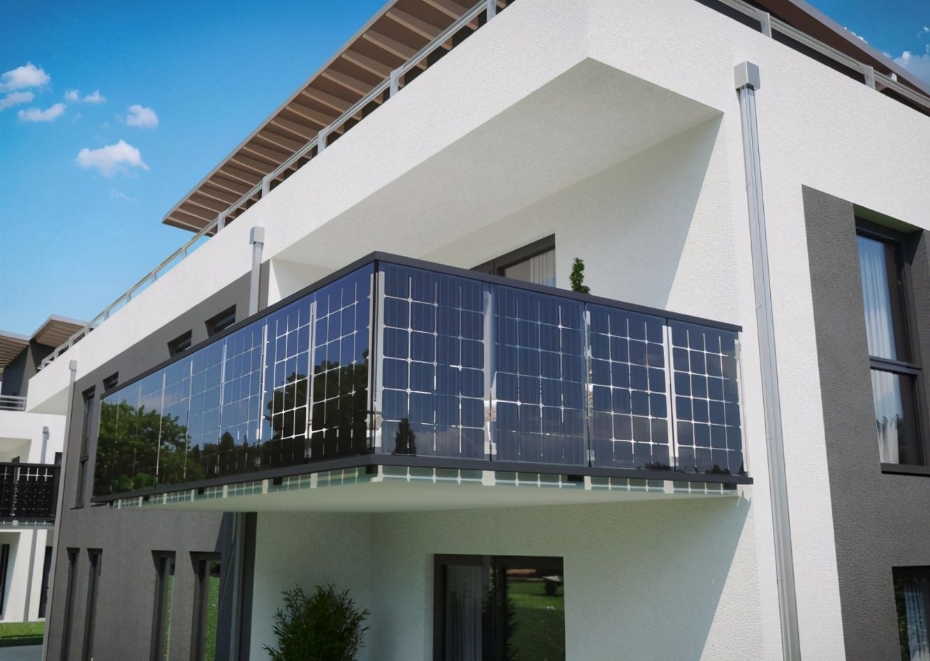 Como instalar paneles solares en los balcones 1