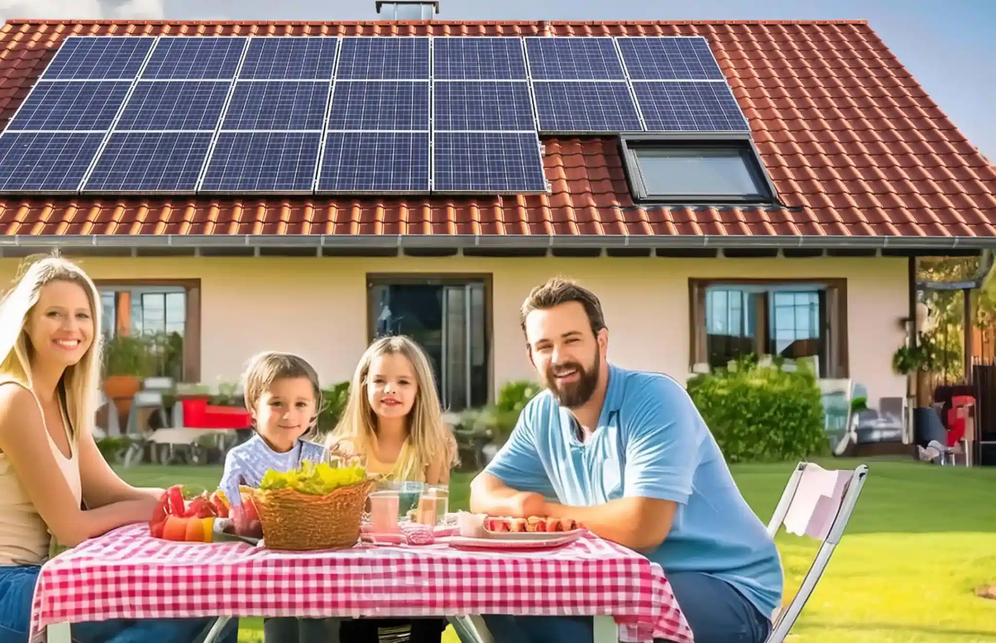 ¿Cuántos paneles solares se necesitan para dar energía a una casa?