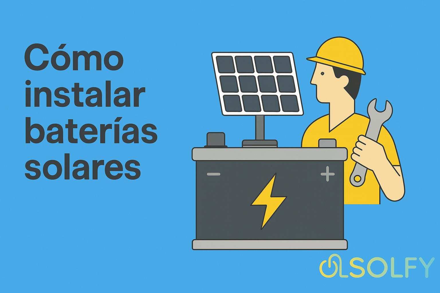Guía completa sobre cómo instalar baterias solares