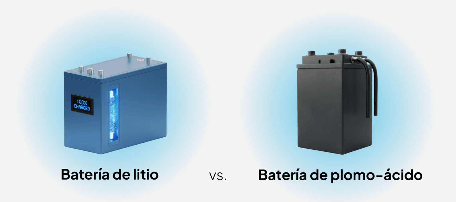 Bateria de litio o bateria de plomo acido