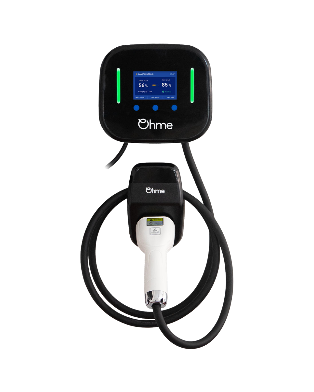 ohme home pro cargador coche electrico
